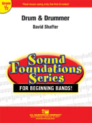 Drum and Drummer Concert Band sheet music cover